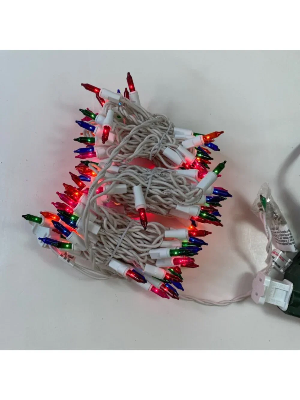 Brizled Outdoor Icicle Lights 300 Count Multicolor Christmas String Lights